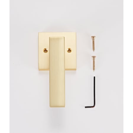 Sure-Loc Hardware Sure-Loc Hardware Cortina Dummy Lever, Satin Brass CT100 SB